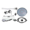 Душевой бокс Lidz Tani SB90x90.SAT.HIGH.FR, стекло Frost 4 мм Душовий бокс Lidz Tani SB90x90.SAT.HIGH.FR, скло Frost 4 мм