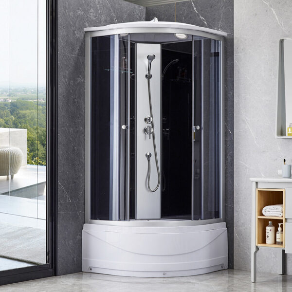 Душовий бокс Lidz Tani SB90x90.SAT.HIGH.GR, скло тоноване 4 мм Душовий бокс Lidz Tani SB90x90.SAT.HIGH.GR, скло тоноване 4 мм