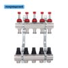 Колектор з витратомірами Thermo Alliance Forte 1" 5 виходів SF001W5 Колектор з витратомірами Thermo Alliance Forte 1" 5 виходів SF001W5