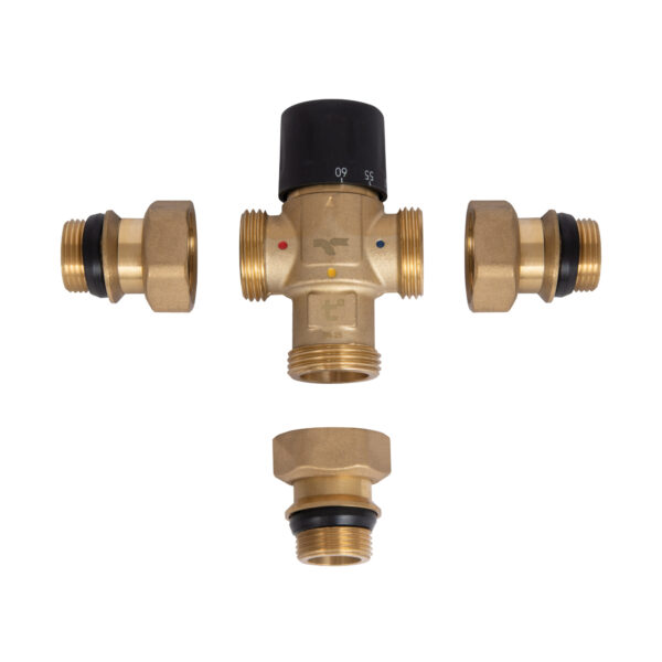 Змішувач термостатичний Thermo Alliance Forte 3/4" SF010W20 Змішувач термостатичний Thermo Alliance Forte 3/4" SF010W20