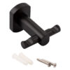 Гачок Qtap Liberty подвійний QTLIBBLM1154 Black Гачок Qtap Liberty подвійний QTLIBBLM1154 Black