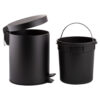 Відро для сміття Qtap Liberty 5 л QTLIBBLM1149 Black Відро для сміття Qtap Liberty 5 л QTLIBBLM1149 Black