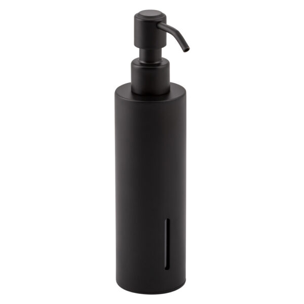 Дозатор для жидкого мыла Qtap Liberty QTLIBBLM11521 Black Дозатор для рідкого мила Qtap Liberty QTLIBBLM11521 Black