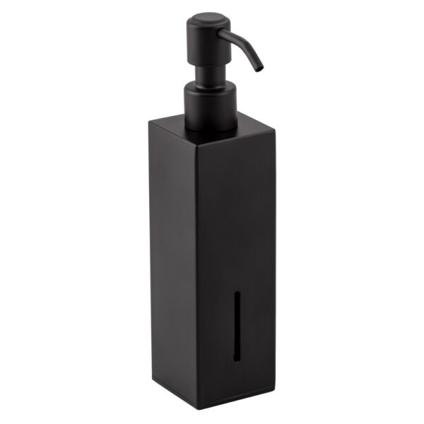 Дозатор для жидкого мыла Qtap Liberty QTLIBBLM11522 Black Дозатор для рідкого мила Qtap Liberty QTLIBBLM11522 Black