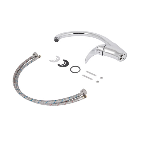 Смеситель для кухни Lidz Mars 007 (k40) LDMAR007CRM34856 Chrome Змішувач для кухні Lidz Mars 007 (k40) LDMAR007CRM34856 Chrome