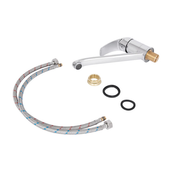 Смеситель для кухни Lidz Mars 003 (k40) LDMAR003CRM34875 Chrome Змішувач для кухні Lidz Mars 003 (k40) LDMAR003CRM34875 Chrome