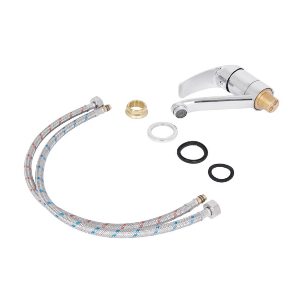Смеситель для кухни Lidz Mars 003M (k40) LDMAR003MCRM34878 Chrome Змішувач для кухні Lidz Mars 003M (k40) LDMAR003MCRM34878 Chrome