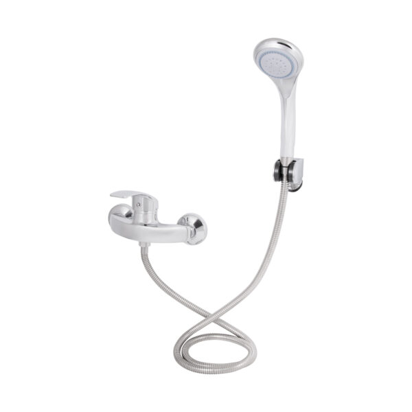 Смеситель для душа Lidz Mars 010 (с душевым гарнитуром) (k40) LDMAR010CRM34892 Chrome Змішувач для душу Lidz Mars 010 (з душовим гарнітуром) (k40) LDMAR010CRM34892 Chrome