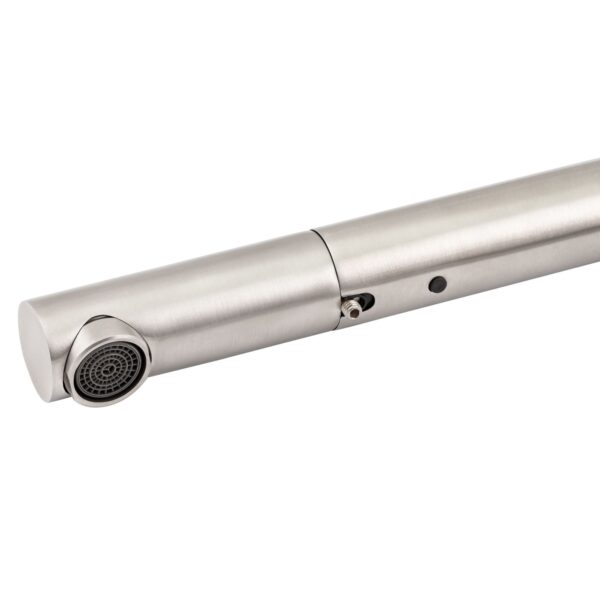 Смеситель для кухни Lidz Aria 015FL1 с выдвижным изливом (k35) LDARI015FL1NKS34944 Nickel Змішувач для кухні Lidz Aria 015FL1 з висувним виливом (k35) LDARI015FL1NKS34944 Nickel