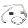 Смеситель для кухни Lidz Aria 015FL1 с выдвижным изливом (k35) LDARI015FL1NKS34944 Nickel Змішувач для кухні Lidz Aria 015FL1 з висувним виливом (k35) LDARI015FL1NKS34944 Nickel