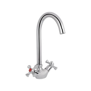 Змішувач для кухні Lidz Lamb 278F двохвентильний LDLAM278FCRM35071 Chrome