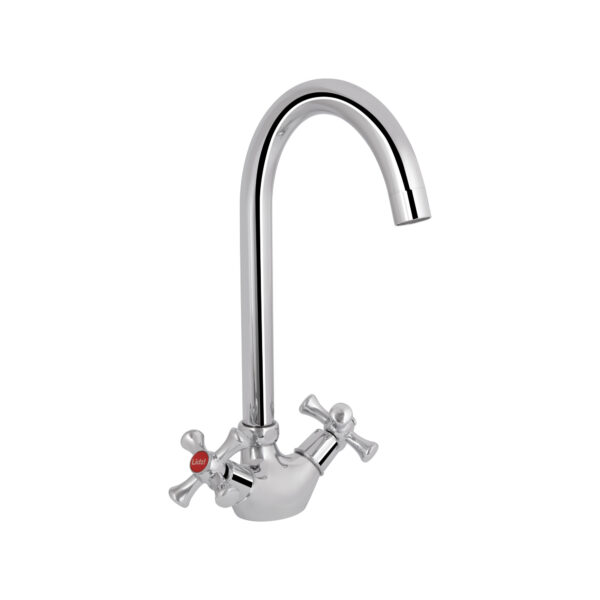 Смеситель для кухни Lidz Lamb 278F двухвентильный LDLAM278FCRM35071 Chrome Змішувач для кухні Lidz Lamb 278F двохвентильний LDLAM278FCRM35071 Chrome