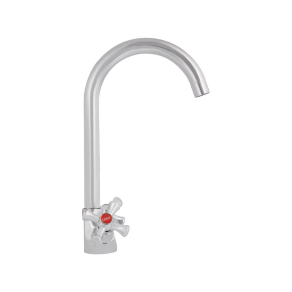Смеситель для кухни Lidz Lamb 278F двухвентильный LDLAM278FCRM35071 Chrome Змішувач для кухні Lidz Lamb 278F двохвентильний LDLAM278FCRM35071 Chrome