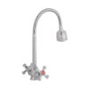 Смеситель для кухни Lidz Lamb 274F двухвентильный с гибким изливом LDLAM274FCRM35074 Chrome Змішувач для кухні Lidz Lamb 274F двохвентильний з гнучким виливом LDLAM274FCRM35074 Chrome