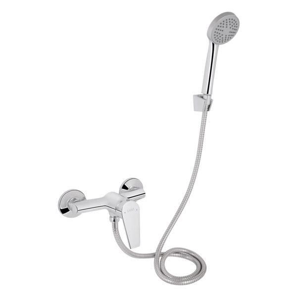 Змішувач для душу Lidz Gloria 010 (з душовим гарнітуром) (k35) LDGLO010CRM35101 Chrome