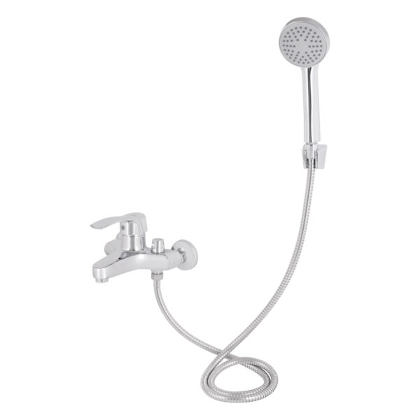 Змішувач для ванни Lidz Anny 006 (з душовим гарнітуром) (k40) LDANN006CRM35121 Chrome Змішувач для ванни Lidz Anny 006 (з душовим гарнітуром) (k40) LDANN006CRM35121 Chrome