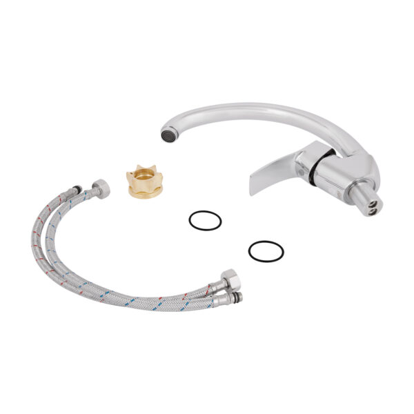 Змішувач для кухні Lidz Anny 008F (k40) LDANN008FCRM35123 Chrome Змішувач для кухні Lidz Anny 008F (k40) LDANN008FCRM35123 Chrome