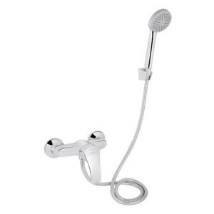 Смеситель для душа Lidz Anny 010 (с душевым гарнитуром) (k40) LDANN010CRM35124 Chrome Змішувач для душу Lidz Anny 010 (з душовим гарнітуром) (k40) LDANN010CRM35124 Chrome