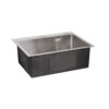 Мийка для кухні інтегрована Lidz Handmade H6050 (LDH6050BRU35371) Brushed Steel 3,0/1,0 мм Мийка для кухні інтегрована Lidz Handmade H6050 (LDH6050BRU35371) Brushed Steel 3,0/1,0 мм