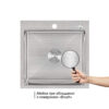 Мийка для кухні інтегрована Lidz Handmade H5050 (LDH5050BRU35375) Brushed Steel 3,0/1,0 мм