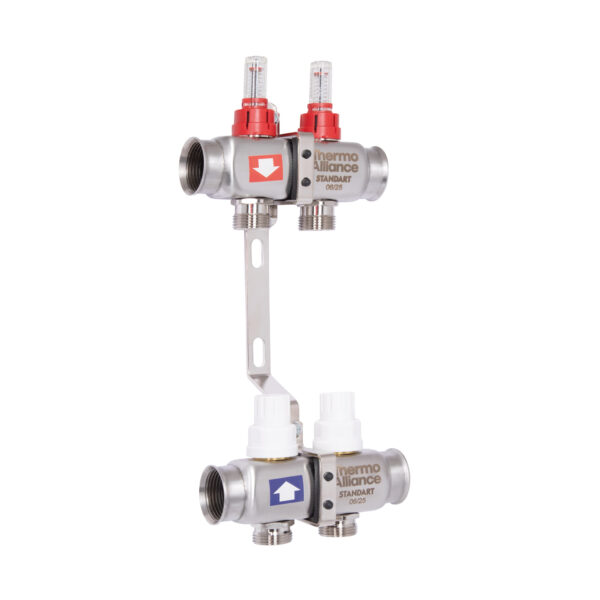 Колектор з витратомірами Thermo Alliance Standart 1" 2 виходи SD0042 Колектор з витратомірами Thermo Alliance Standart 1" 2 виходи SD0042