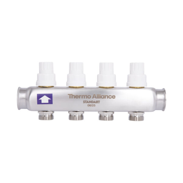Колектор з витратомірами Thermo Alliance Standart 1" 4 виходи SD0044 Колектор з витратомірами Thermo Alliance Standart 1" 4 виходи SD0044