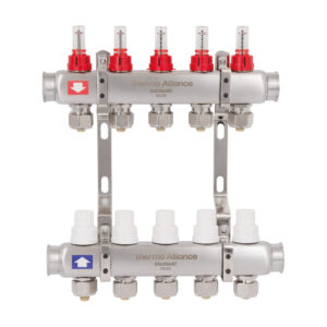 Колектор з витратомірами Thermo Alliance Standart 1" 5 виходи SD0045
