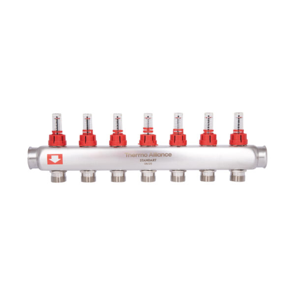 Колектор з витратомірами Thermo Alliance Standart 1" 7 виходів SD0047 Колектор з витратомірами Thermo Alliance Standart 1" 7 виходів SD0047