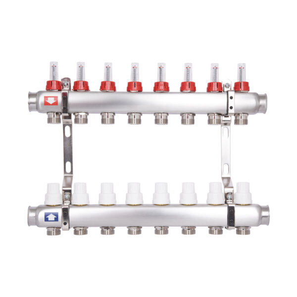 Колектор з витратомірами Thermo Alliance Standart 1" 8 виходів SD0048 Колектор з витратомірами Thermo Alliance Standart 1" 8 виходів SD0048