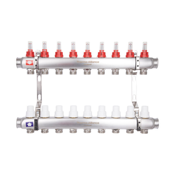 Колектор з витратомірами Thermo Alliance Standart 1" 9 виходів SD0049 Колектор з витратомірами Thermo Alliance Standart 1" 9 виходів SD0049