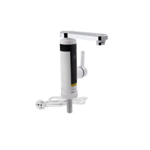 Проточный кран-водонагреватель кухонный для кухни Lidz Warm 061 LDWAR061WCR35431 White / Chrome Проточний кран-водонагрівач кухонний для кухні Lidz Warm 061 LDWAR061WCR35431 White / Chrome