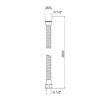 Шланг Lidz Niagara 04 2 м LDNIA04CRM35453 Chrome