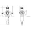 Фільтр самопромивний Thermo Alliance Forte 1/2 "з редуктором для горячої води SF128W15H Фільтр самопромивний Thermo Alliance Forte 1/2 "з редуктором для горячої води SF128W15H
