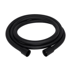 Шланг для ручного душу Qtap Hadice 1600 мм QTHADPVC160B Black Matt Шланг для ручного душу Qtap Hadice 1600 мм QTHADPVC160B Black Matt