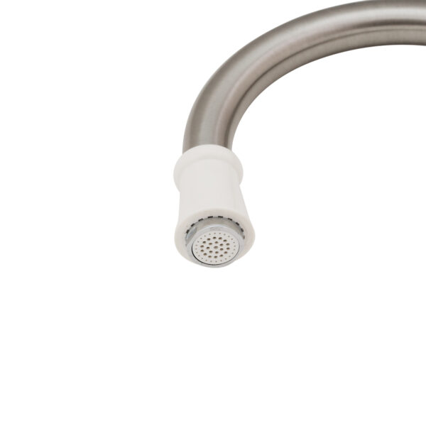 Проточный кран-водонагреватель кухонный для кухни Lidz Warm 059 LDWAR059WNK35878 White / Nickel Проточний кран-водонагрівач кухонний для кухні Lidz Warm 059 LDWAR059WNK35878 White / Nickel