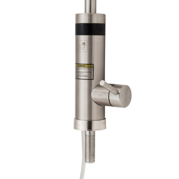 Проточный кран-водонагреватель кухонный для кухни Lidz Warm 060 LDWAR060NKS35881 Nickel Проточний кран-водонагрівач кухонний для кухні Lidz Warm 060 LDWAR060NKS35881 Nickel