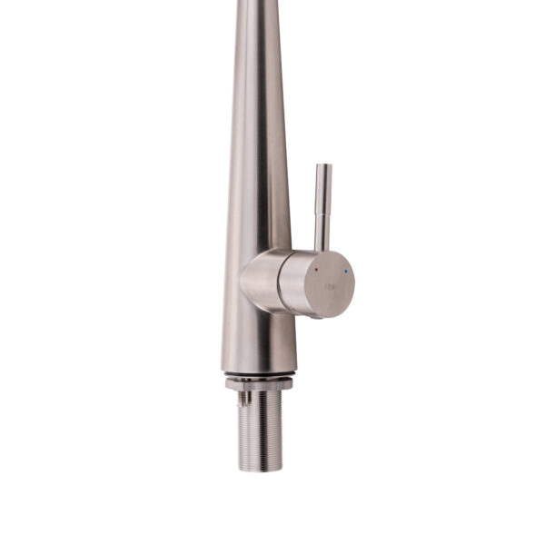 Змішувач для кухні Qtap Evicka з висувним виливом QTEVI91103UN Brushed Nickel PVD Змішувач для кухні Qtap Evicka з висувним виливом QTEVI91103UN Brushed Nickel PVD