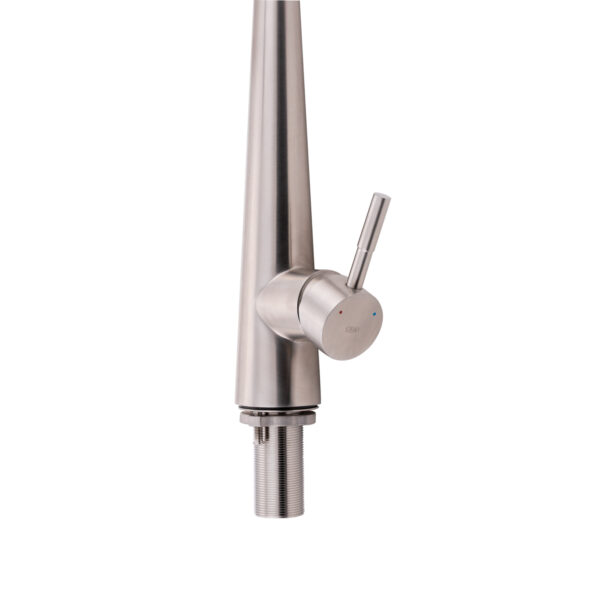 Змішувач для кухні Qtap Evicka з висувним виливом QTEVI91103UN Brushed Nickel PVD Змішувач для кухні Qtap Evicka з висувним виливом QTEVI91103UN Brushed Nickel PVD
