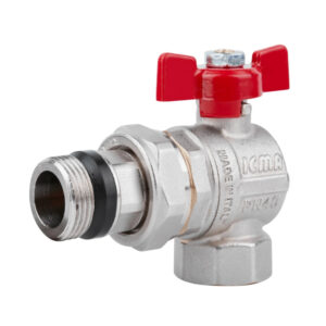 Кран кульовий Icma FAR. ROSSA 3/4" кутовий №362 Кран кульовий Icma FAR. ROSSA 3/4" кутовий №362