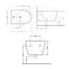 Біде підвісне Qtap Scorpio 515x360x345 Matt black QT1455053FMB Біде підвісне Qtap Scorpio 515x360x345 Matt black QT1455053FMB