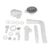 Сифон для кухонной мойки Lidz (WHI) 60 08 E001 01 ECO с круглым переливом (выход 50 мм) Сифон для кухонної мийки Lidz (WHI) 60 08 E001 01 ECO з круглим переливом (вихід 50 мм)