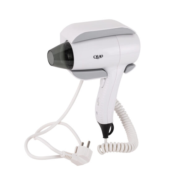 Фен із тримачем Qtap Pohodli 1200 Вт QTF1200ROP White (Pobut) Фен із тримачем Qtap Pohodli 1200 Вт QTF1200ROP White (Pobut)