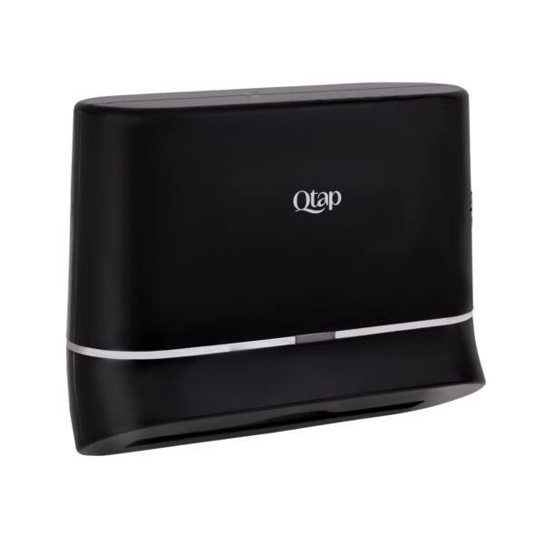 Тримач для паперових рушників Qtap Pohodli 300 мм QTDR600BP Black (Pobut) Тримач для паперових рушників Qtap Pohodli 300 мм QTDR600BP Black (Pobut)