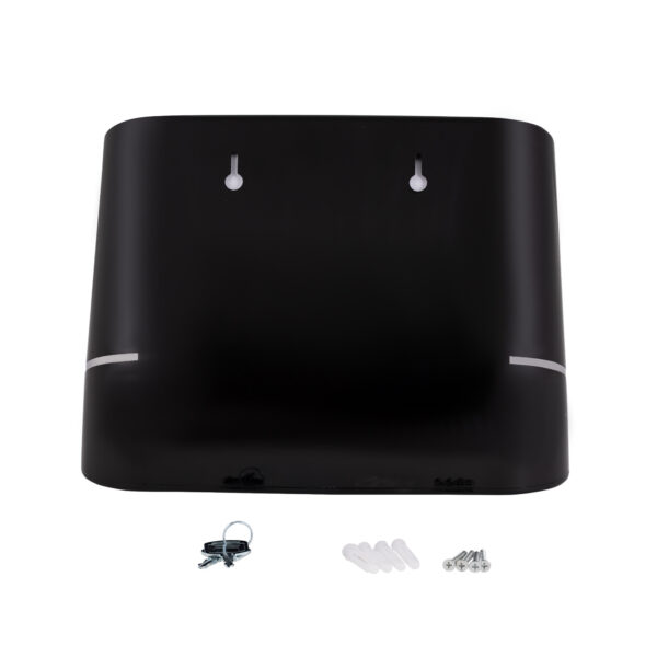Тримач для паперових рушників Qtap Pohodli 300 мм QTDR600BP Black (Pobut) Тримач для паперових рушників Qtap Pohodli 300 мм QTDR600BP Black (Pobut)