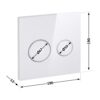 Панель змиву для унітаза Qtap Nest Uni QT0211P01V1176W