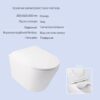 Готовое решение Qtap для ванной комнаты: подвесной унитаз Swan Rimless 520х360х320 + комплект инсталляции Nest 4 в 1 (линейная Готове рішення Qtap для ванної кімнати: підвісний унітаз Swan Rimless 520х360х320 + комплект інсталяції Nest 4 в 1 (лінійна