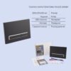 Готовое решение Qtap для ванной комнаты: подвесной унитаз Swan Rimless 520х360х320 + комплект инсталляции Nest 4 в 1 (линейная Готове рішення Qtap для ванної кімнати: підвісний унітаз Swan Rimless 520х360х320 + комплект інсталяції Nest 4 в 1 (лінійна