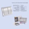 Готове рішення Qtap для ванної кімнати: підвісний унітаз Jay Rimless 520х360х320 + комплект інсталяції Nest 4 в 1 (квадратна Готове рішення Qtap для ванної кімнати: підвісний унітаз Jay Rimless 520х360х320 + комплект інсталяції Nest 4 в 1 (квадратна