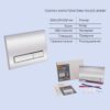 Готовое решение Qtap для ванной комнаты: подвесной унитаз Jay Rimless 520х360х320 + комплект инсталляции Nest 4 в 1 (линейная клавиша Готове рішення Qtap для ванної кімнати: підвісний унітаз Jay Rimless 520х360х320 + комплект інсталяції Nest 4 в 1 (лінійна клавіша