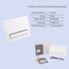 Готовое решение Qtap для ванной комнаты: подвесной унитаз Jay Rimless 520х360х320 + комплект инсталляции Nest 4 в 1 (линейная клавиша Готове рішення Qtap для ванної кімнати: підвісний унітаз Jay Rimless 520х360х320 + комплект інсталяції Nest 4 в 1 (лінійна клавіша